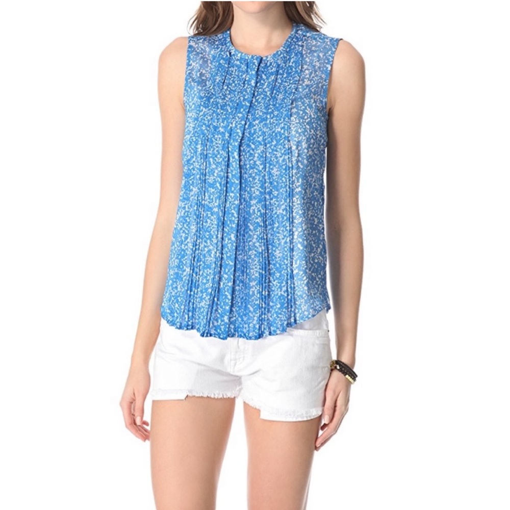 Diane Von Furstenberg 100% Silk Top